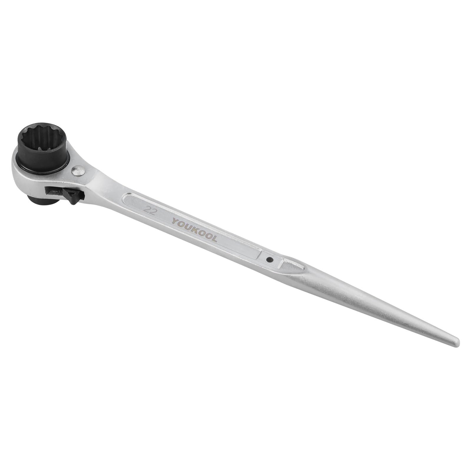 YOUKOOL ratcheting scaffold podger front view for quick site assembly