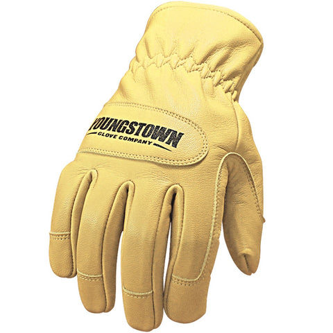 Youngstown Ground Glove front view with dual-layer leather for enhanced dexterity.