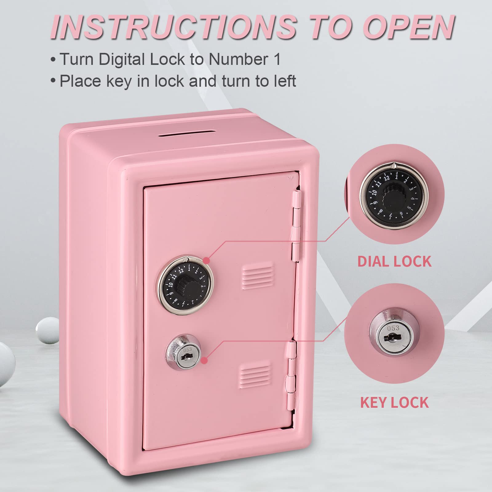 Younion double-barrel lock with two keys for reliable security