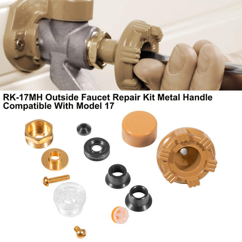Yourour outside faucet compatibility with Woodford Model 17 for easy upgrades.