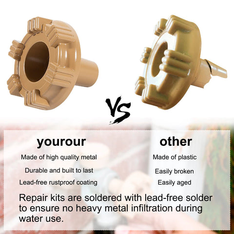 lead-free solder detail on the RK-14MH repair kit components