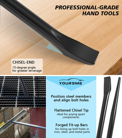 Yoursme dual-end design enables line-up and spud work with one tool