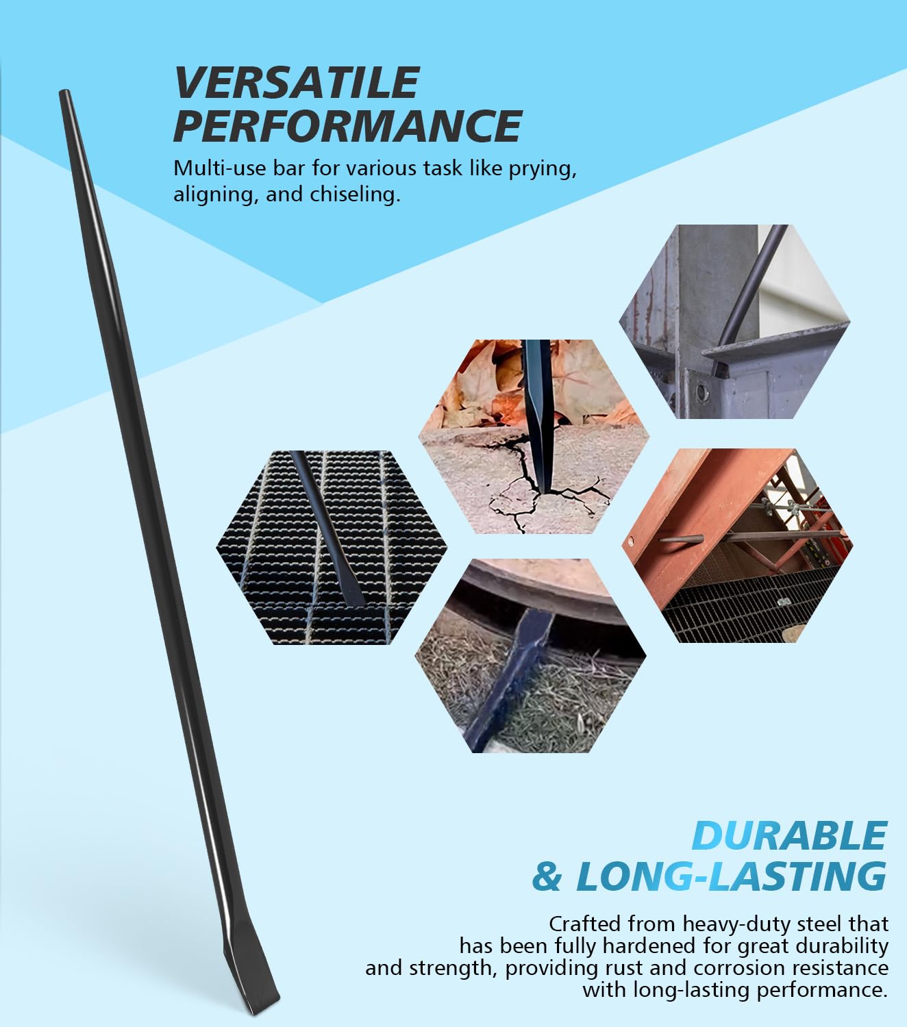 Yoursme ergonomic round-bar grip reduces fatigue during extended use