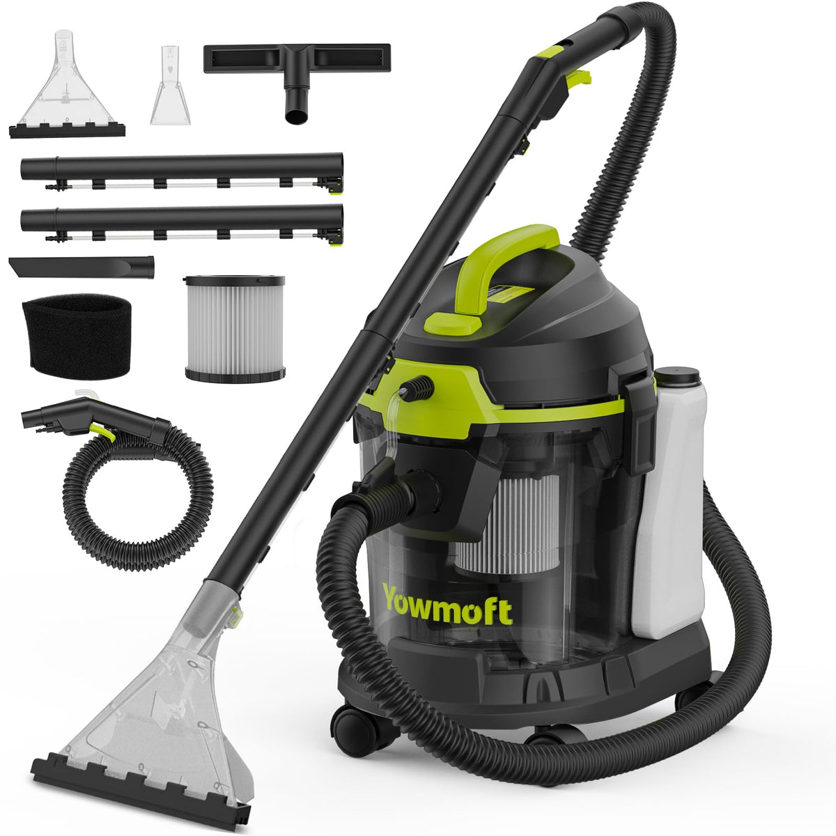 YOWMOFT extractor vacuum car detailing nozzle for deep interior cleaning.