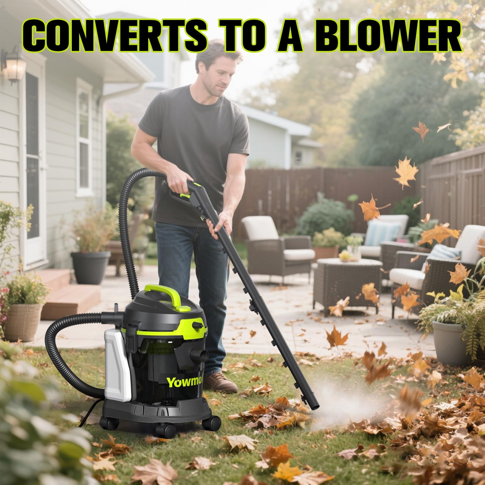 YOWMOFT extractor vacuum carpet shampoo nozzle for embedded stains.