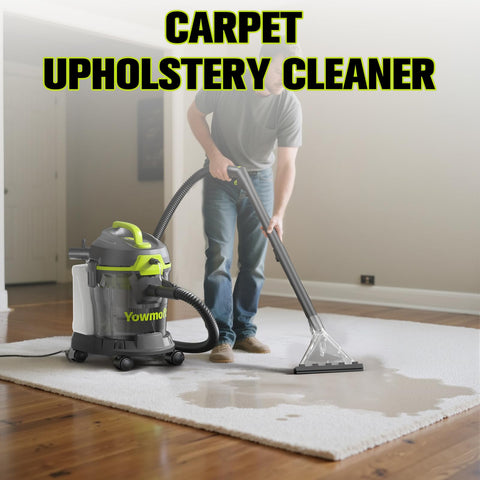 YOWMOFT extractor vacuum external clean tank enables larger stains without refills.