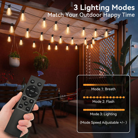 YOYONACY USB port enables charging backup during cloudy days.