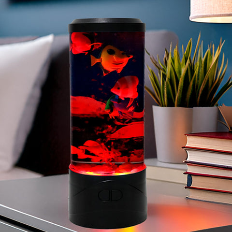YPCOO Mini Bubble Fish Lamp is easy to set up and maintain