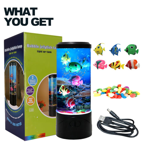 YPCOO Mini Bubble Fish Lamp makes a thoughtful gift for kids and adults