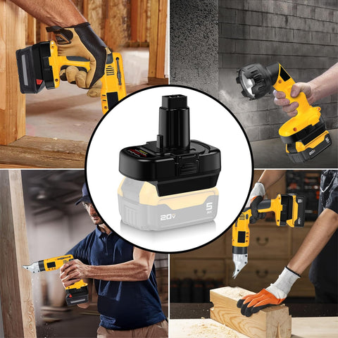 YRGJDCA DeWalt adapter compact case ready for workshop transport