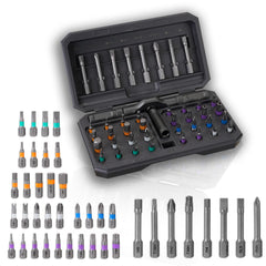 YrouGra 42-in-1 set in a durable storage box for easy transport