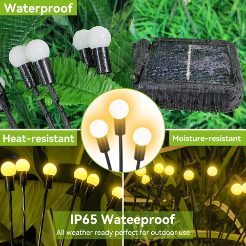 YShengMian easy-install solar lights require no wiring