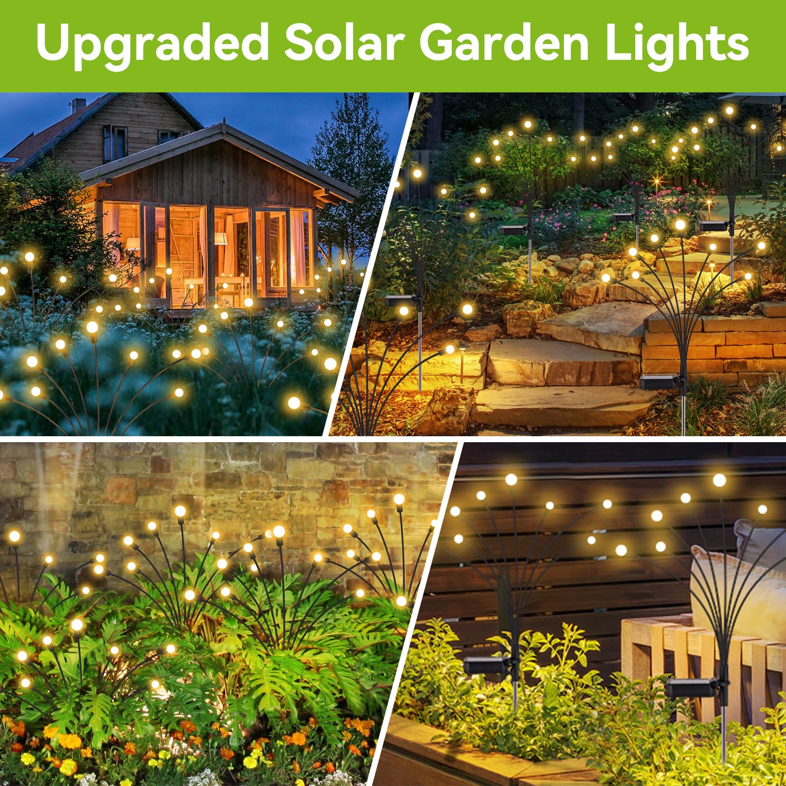 YShengMian solar lights make a thoughtful garden gift