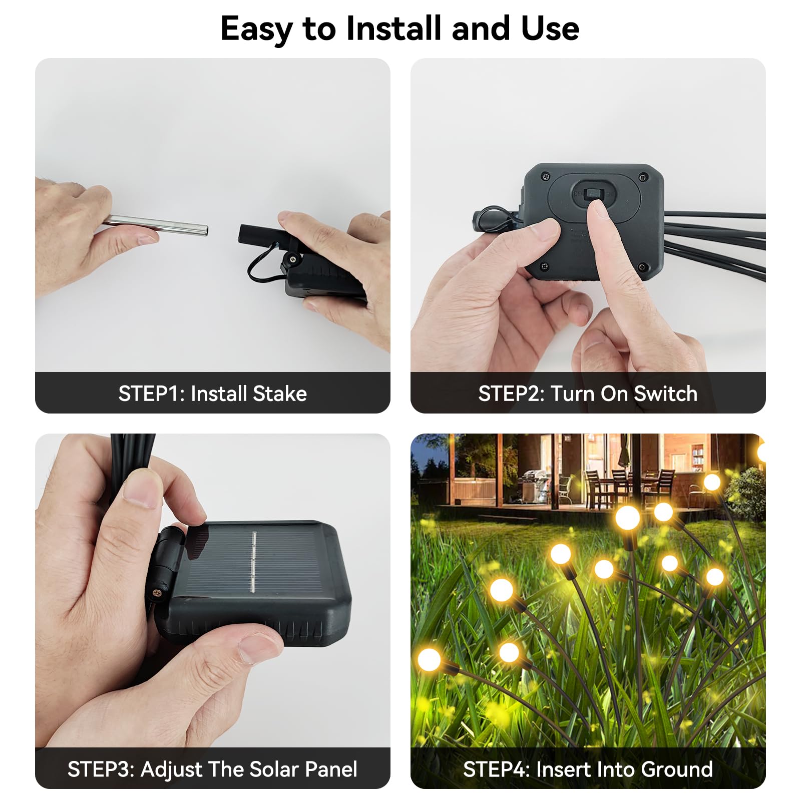 YShengMian warm-white outdoor lights create cozy evenings
