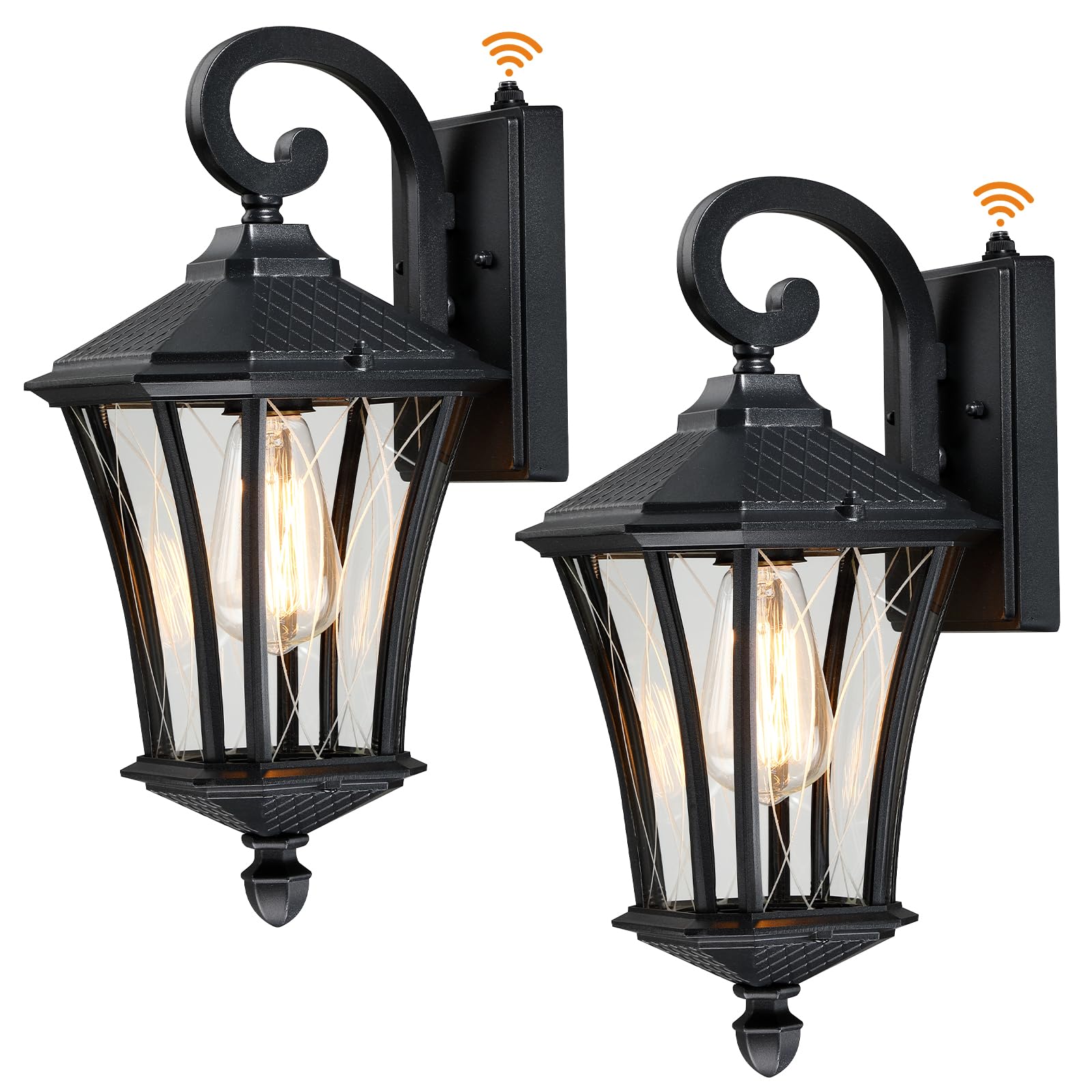 YSN dusk to dawn wall pattern enhances curb appeal