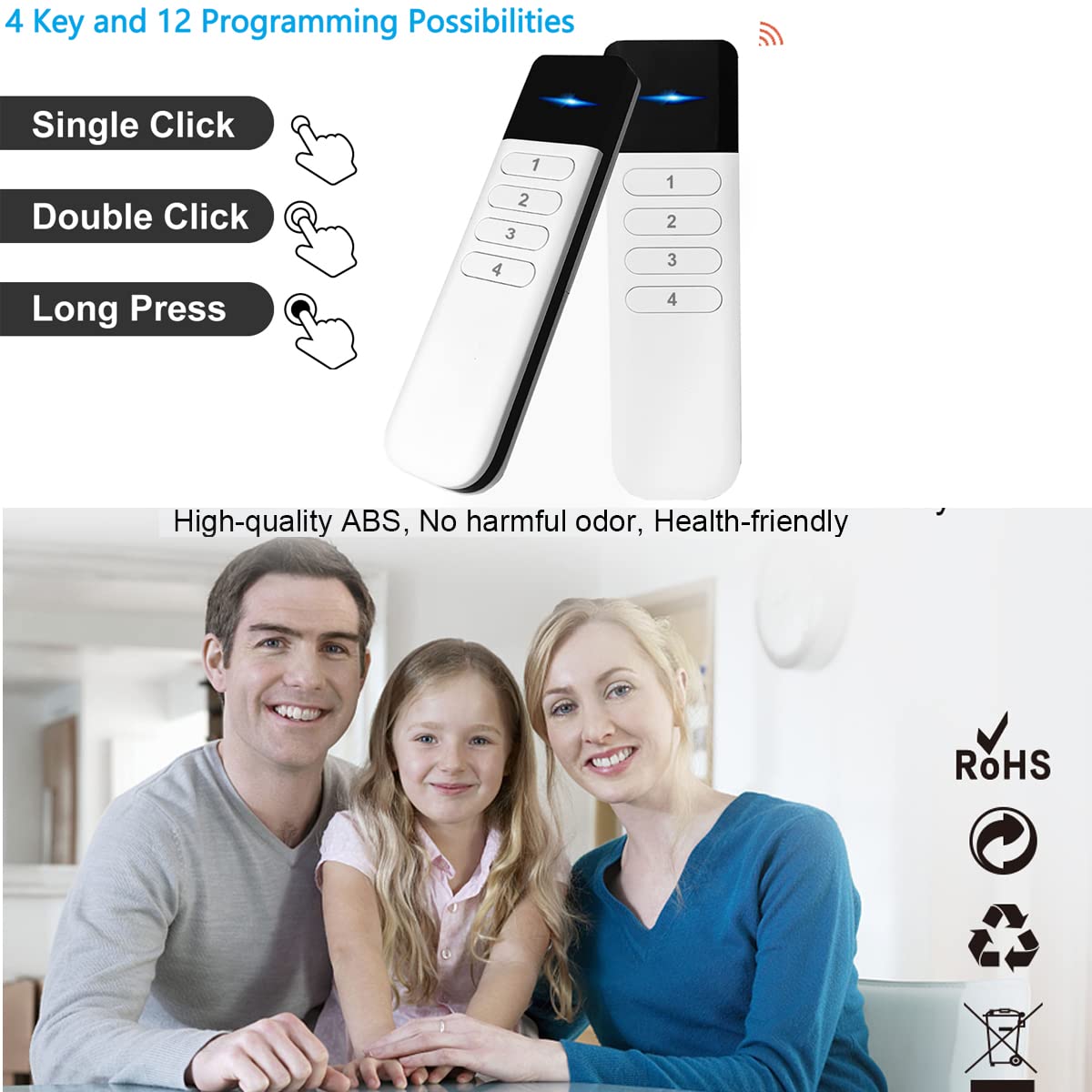 YSRSAI compact control panel suited for wall or desk placement