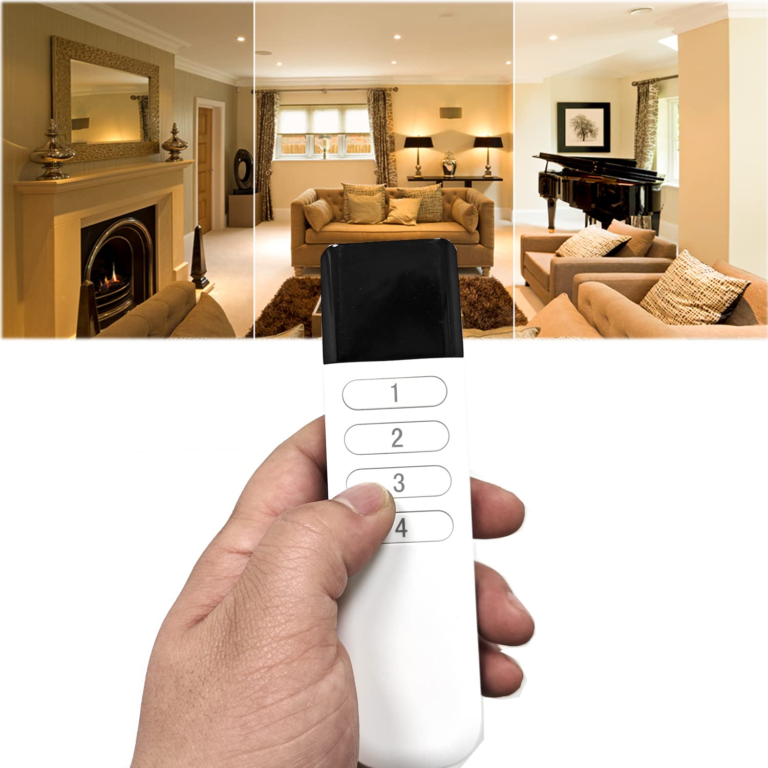 YSRSAI wall mount ready button enabling quick room scene changes