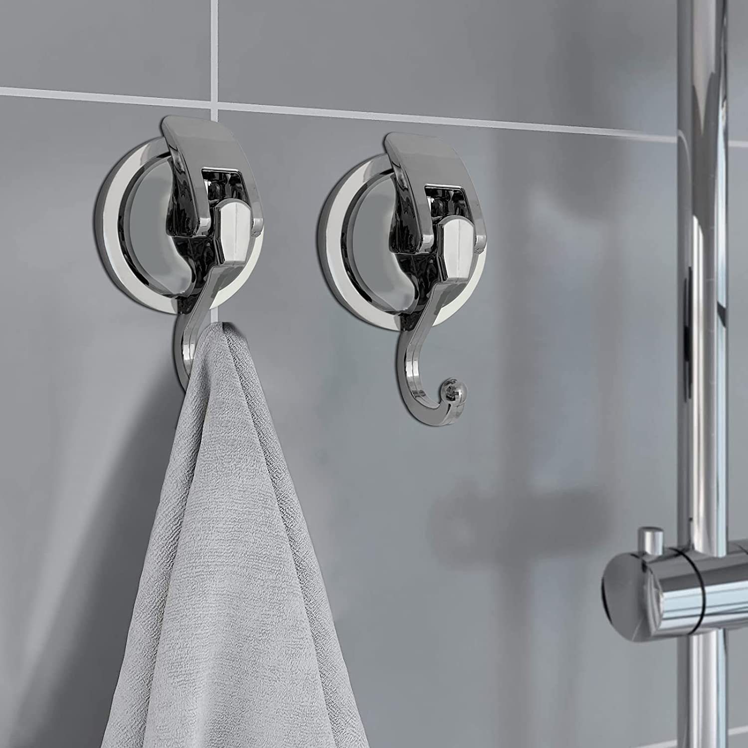 YSSILADI hook enables no-damage hanging of robes or garlands on clean walls