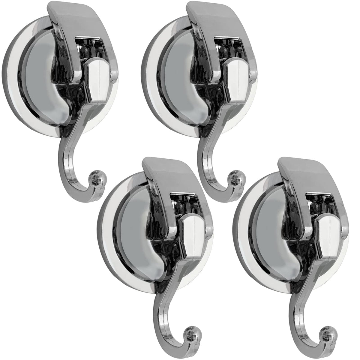 YSSILADI suction cup hooks on bathroom wall securely hold towels without drilling