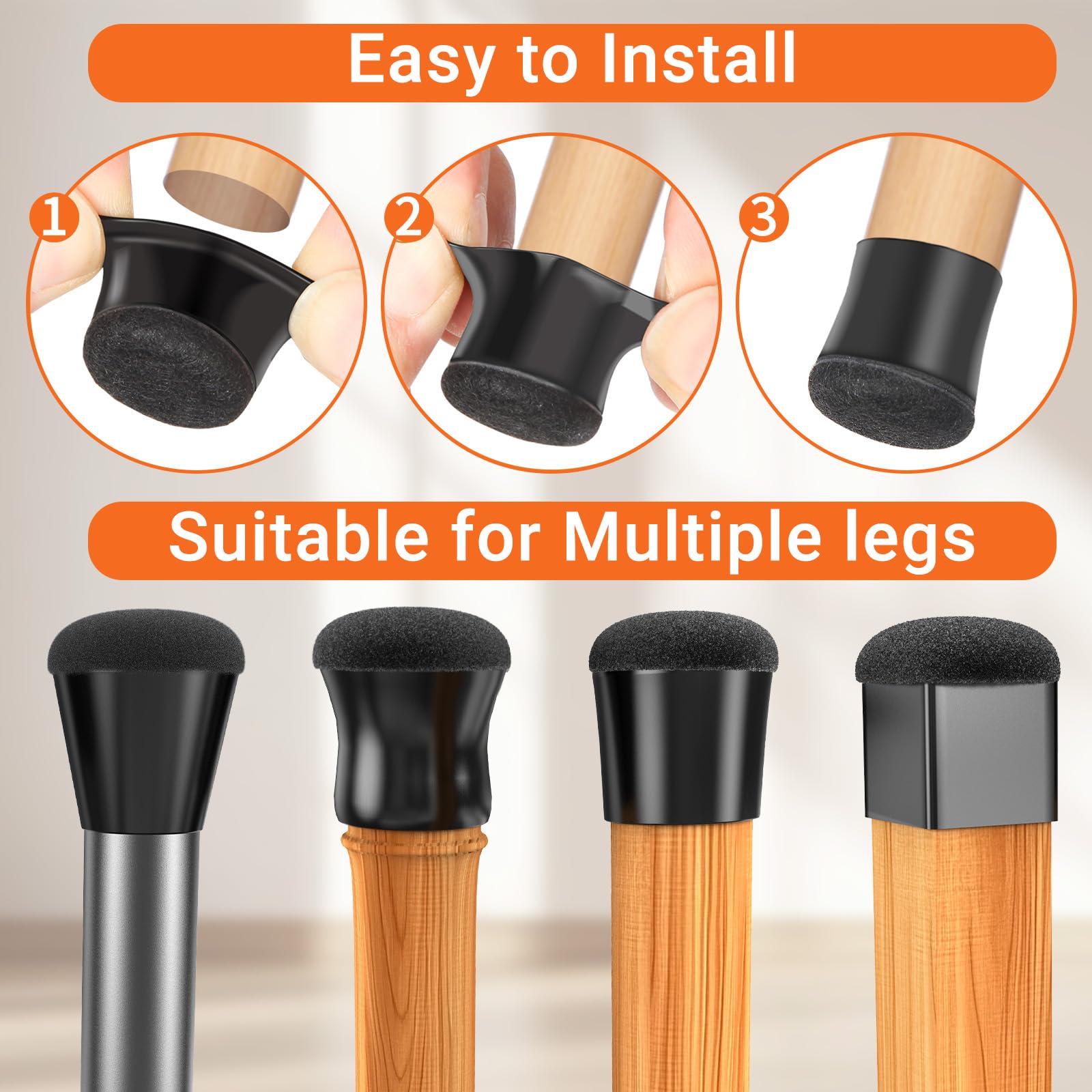YTEACIUL durable silicone centers for better grip