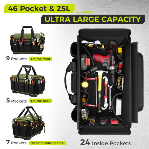 Durable PP waterproof base supports heavy loads on rugged work surfaces.