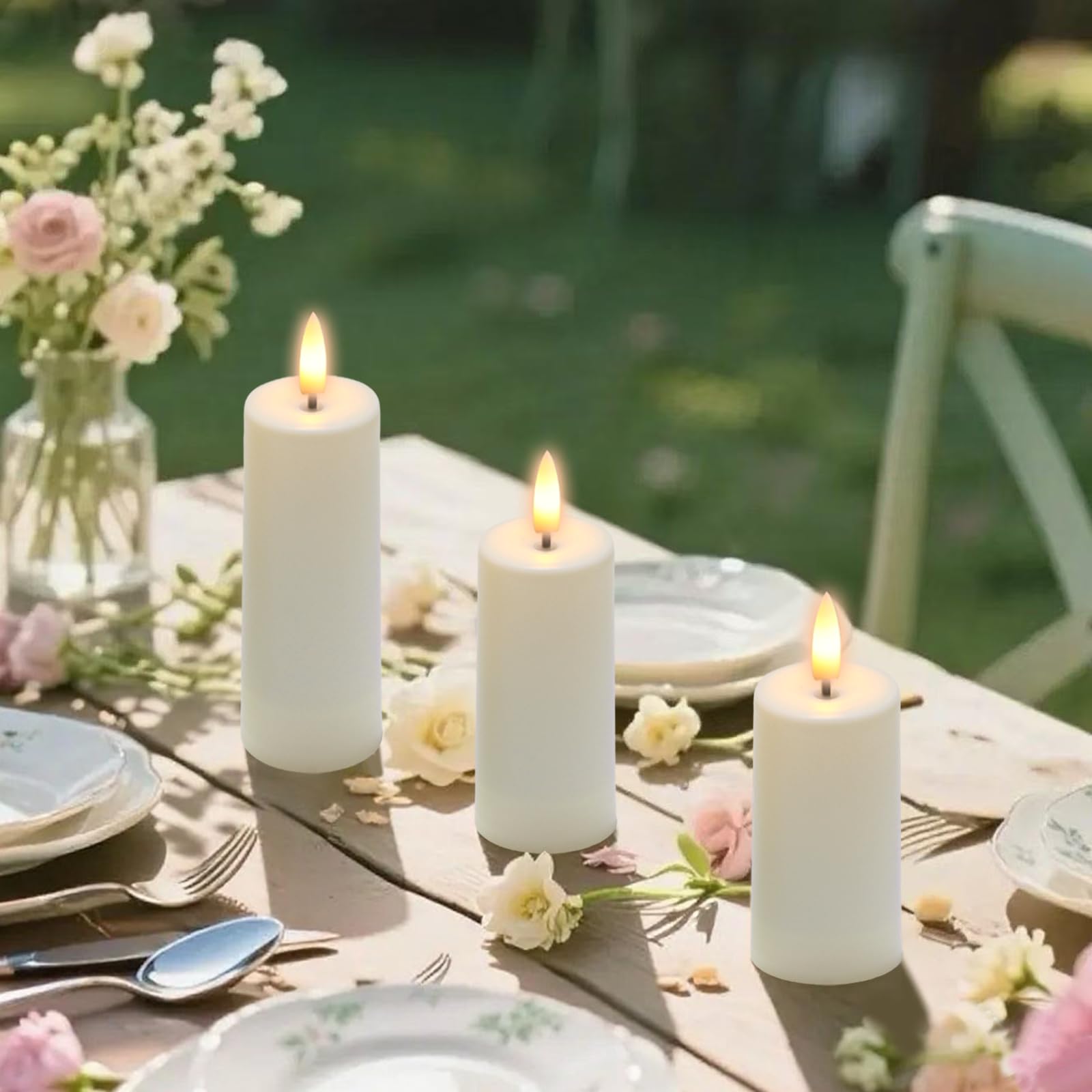 YTRUSTIX long-lasting battery candles for extended events
