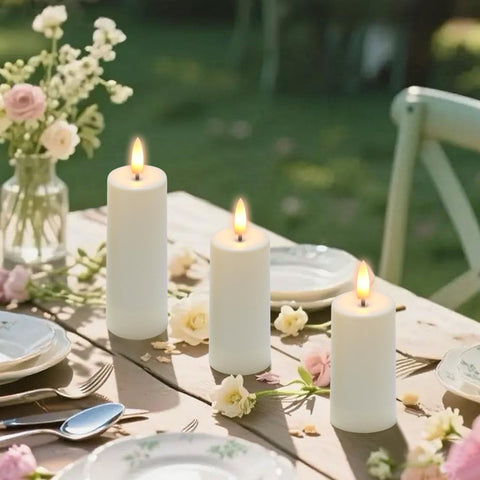 YTRUSTIX long-lasting battery candles for extended events