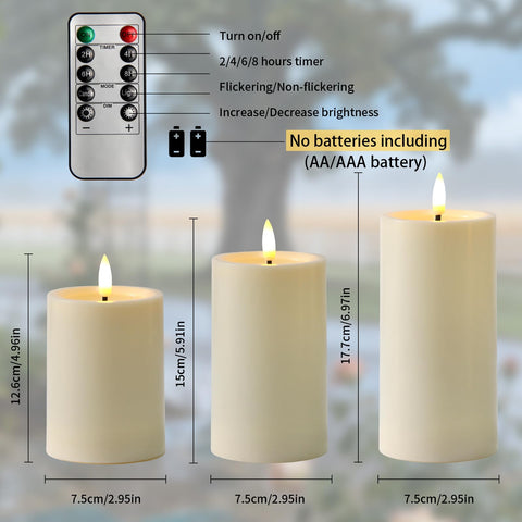 YTRUSTIX 3D flame delivers lifelike flicker for intimate outdoor gatherings.