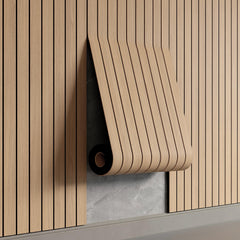 YU LI 3DH peel-and-stick panel shows easy DIY installation.