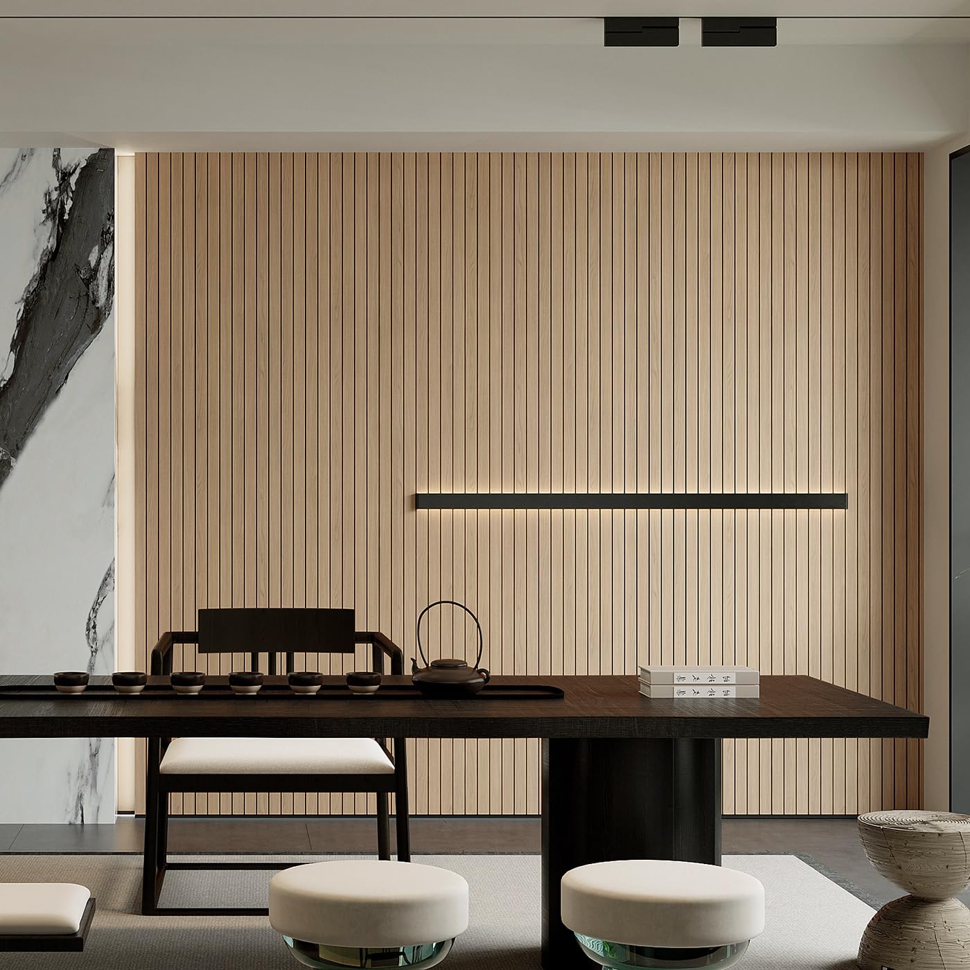 YU LI 3DH self-adhesive back enables fast DIY wall upgrades without tools