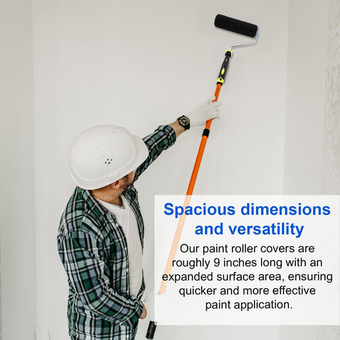 Yuanan drywall roller set easy to clean after use, ready for next project.
