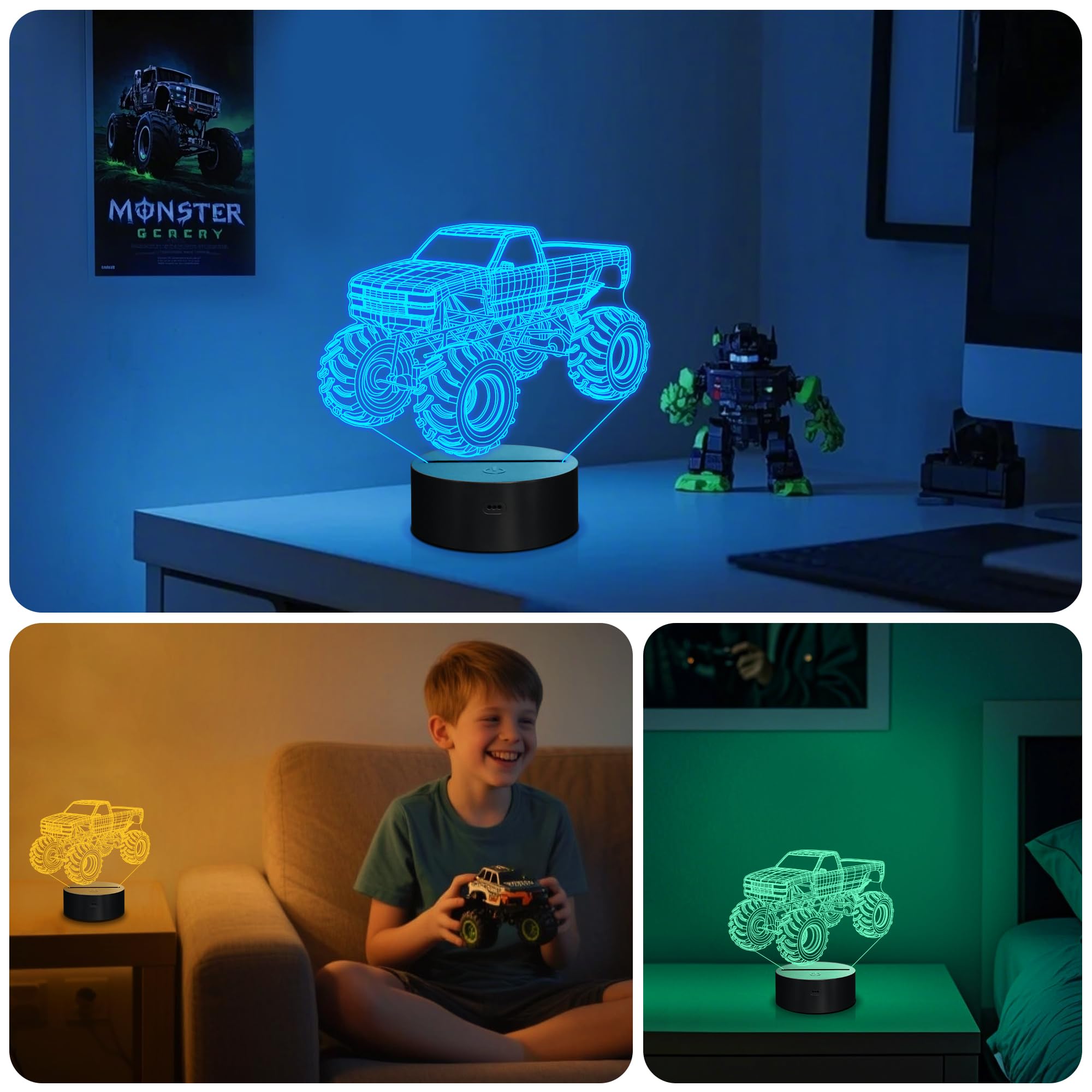 YuanDian USB powered night light is safe and convenient to set up
