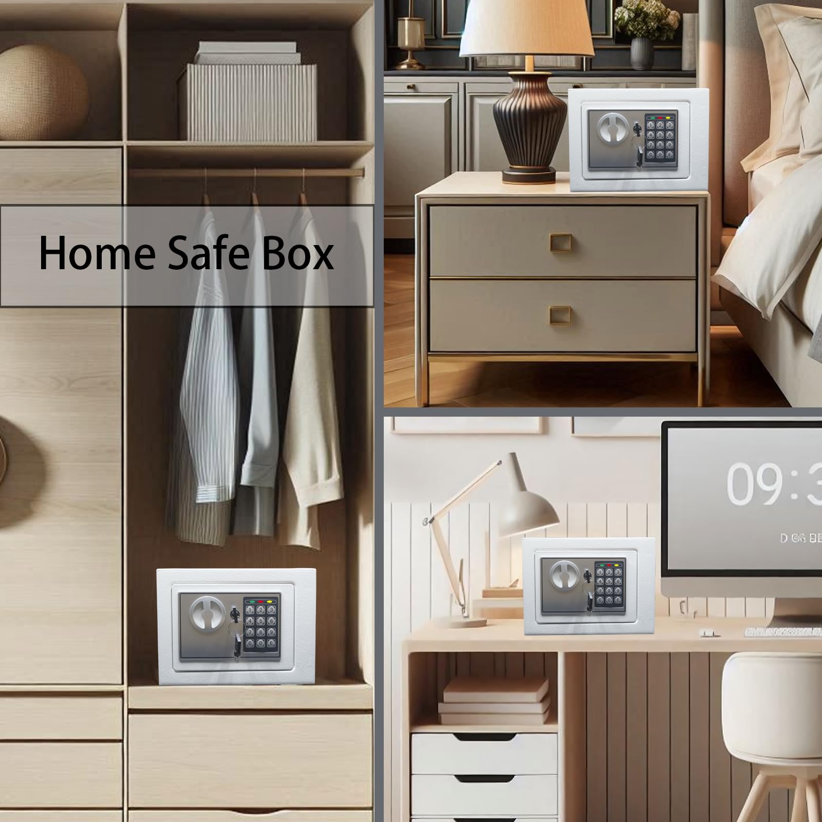 Yuanshikj powder-coated finish with magnetic auto-lock enhances durability.