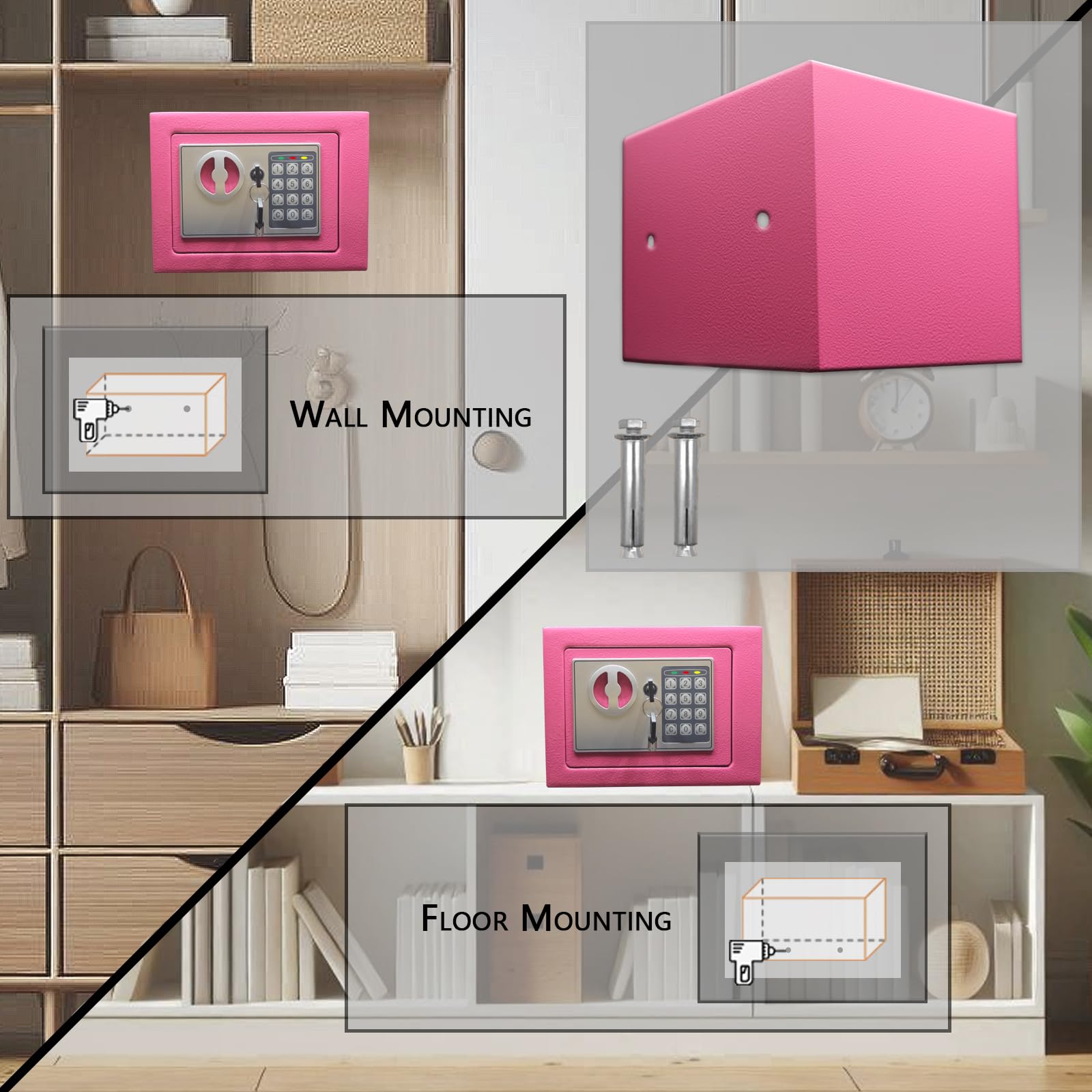 Yuanshikj reinforced steel wall construction enhances durability and security.
