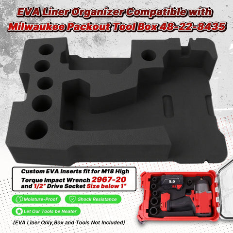 Yudylg EVA liner organizer demonstrates compatibility with 2967-20 wrench for precise storage