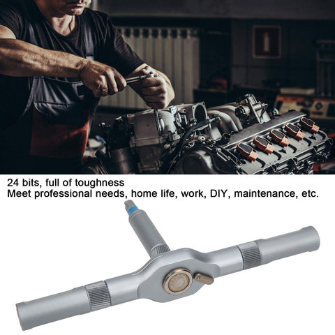 Yuecoom 58-tooth ratchet system for precise turns in tight spaces.