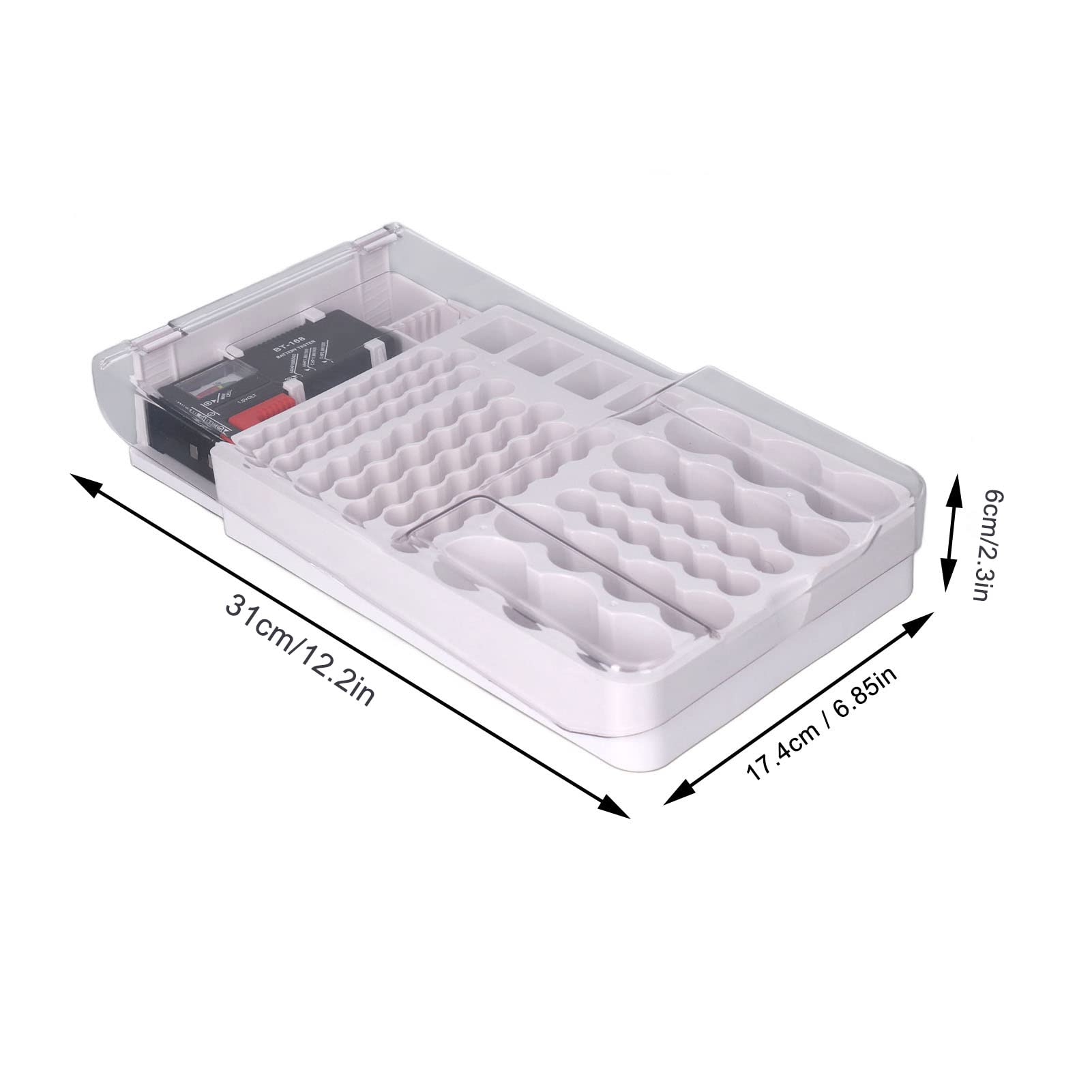 Yuecoom transparent lid with mounting holes ready for secure setup