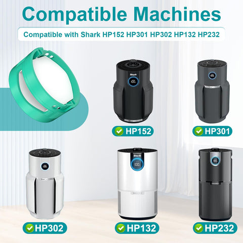 YUEFENG cartridge for Shark AZ3002/AZ4002 demonstrates easy installation and odor control.