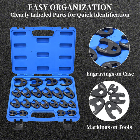 Yuesstloo set enables controlled torque with ratchets and extensions