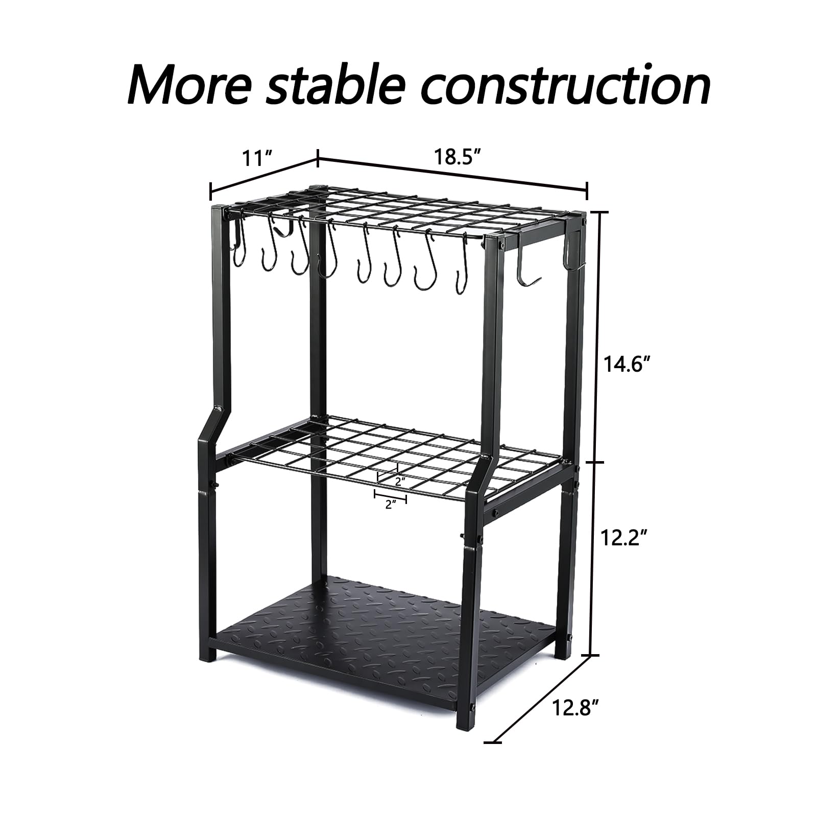 YueTong unit placed in a garage corner demonstrates efficient space-saving organization.