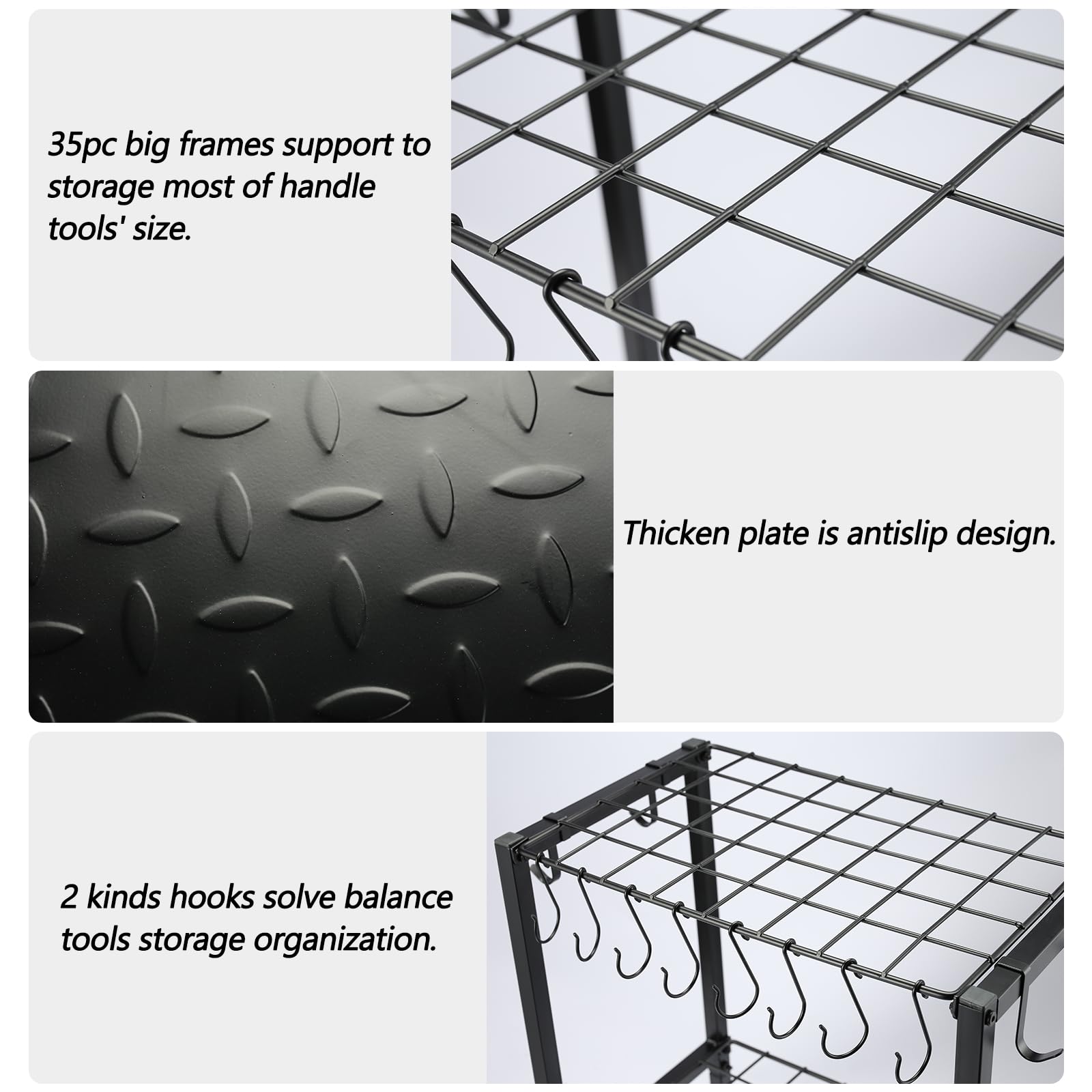 YueTong included hardware and simple steps facilitate quick setup and stable installation.