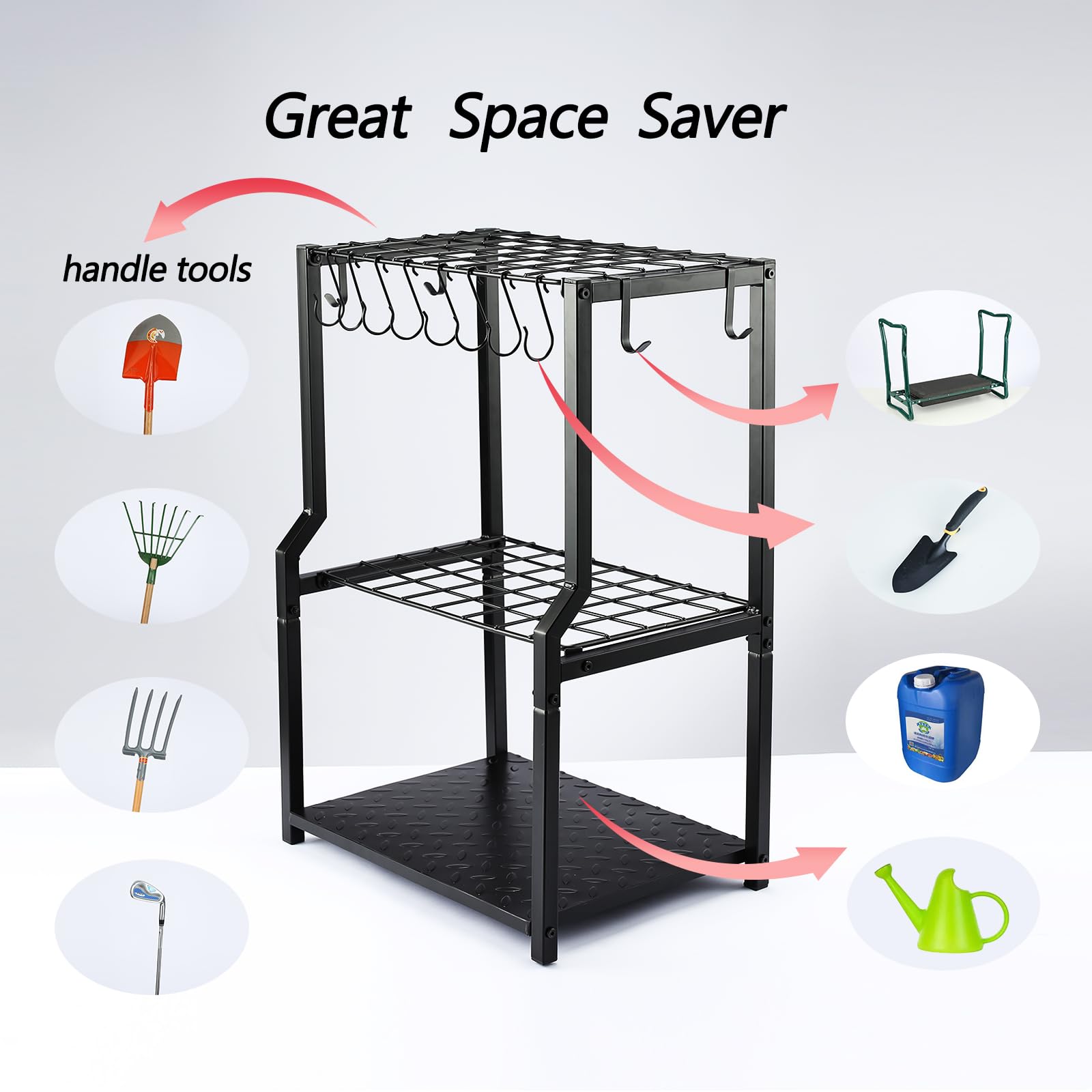 YueTong welded metal construction ensures durability against weather and daily yard use.
