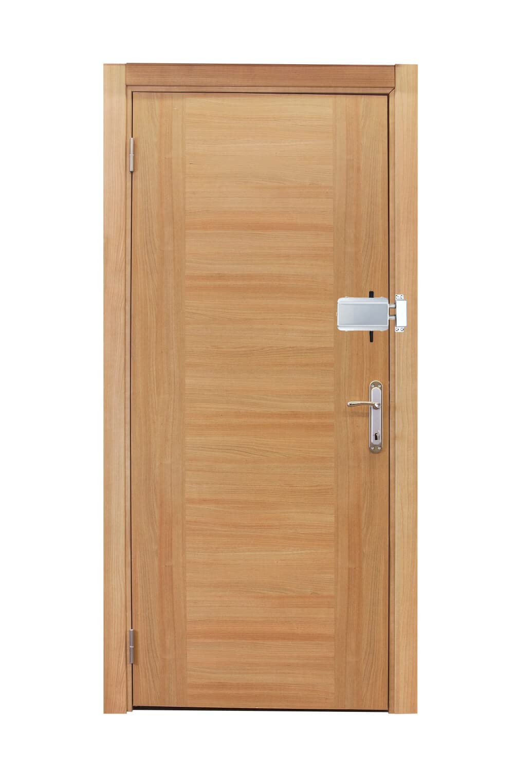YUHANUS hidden lock hole design emphasizes security with no visible keyhole.