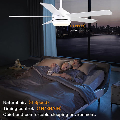 Six-speed reversible motor for year-round comfort