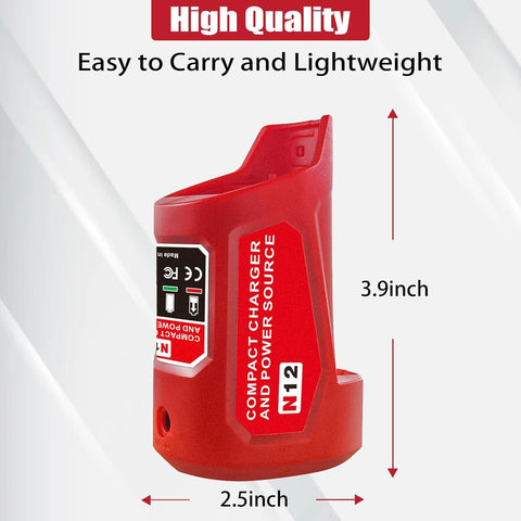 YUHDWRE M12 adapter powers heated jackets and portable devices