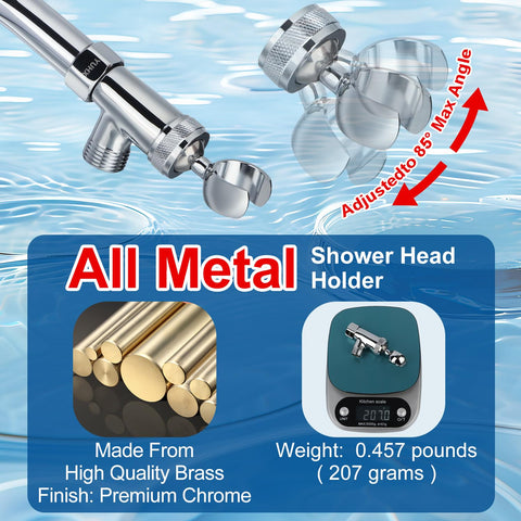 YUHX adjustable-angle arm bracket yields precise 85° tilt.