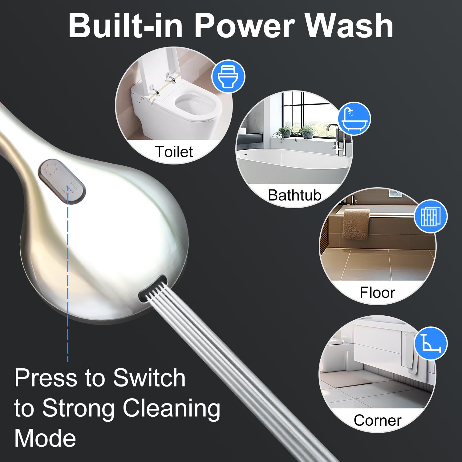 YUHX universal pivot ball enables easy angle adjustments up to 85 and 360 rotation