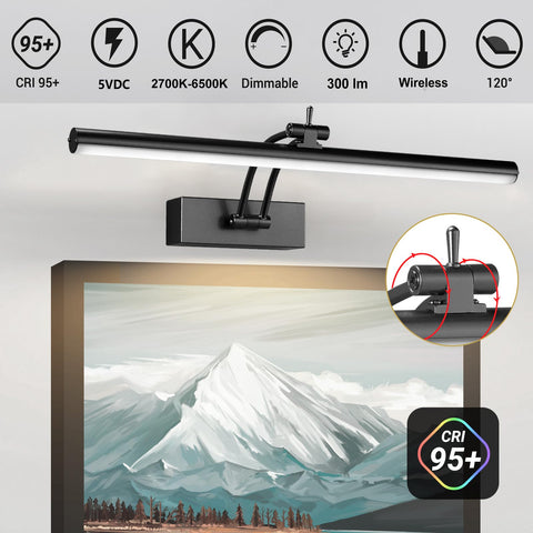 Yuichoy battery-powered picture light offering cordless operation