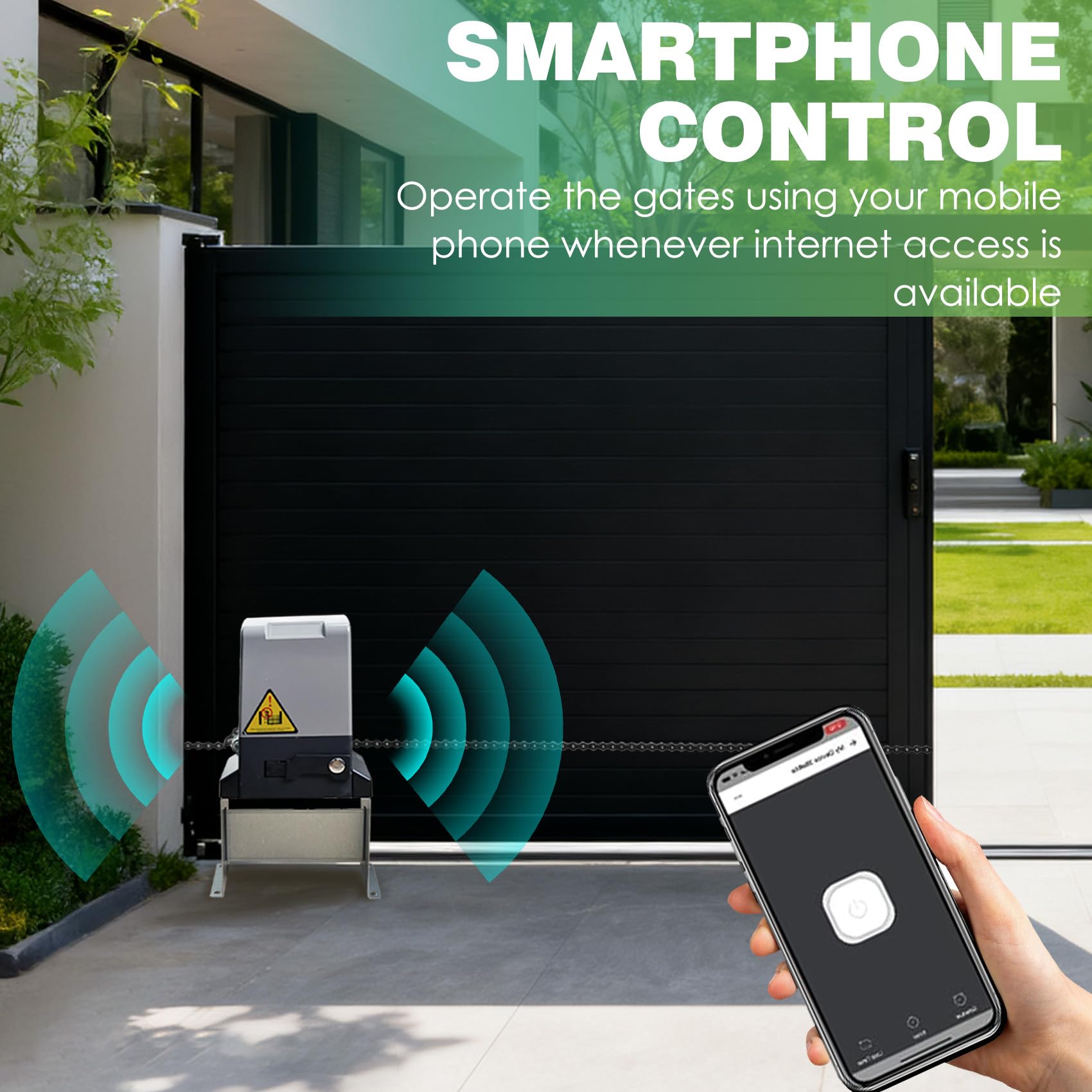YUKGAMS obstacle detection for safer gate operation