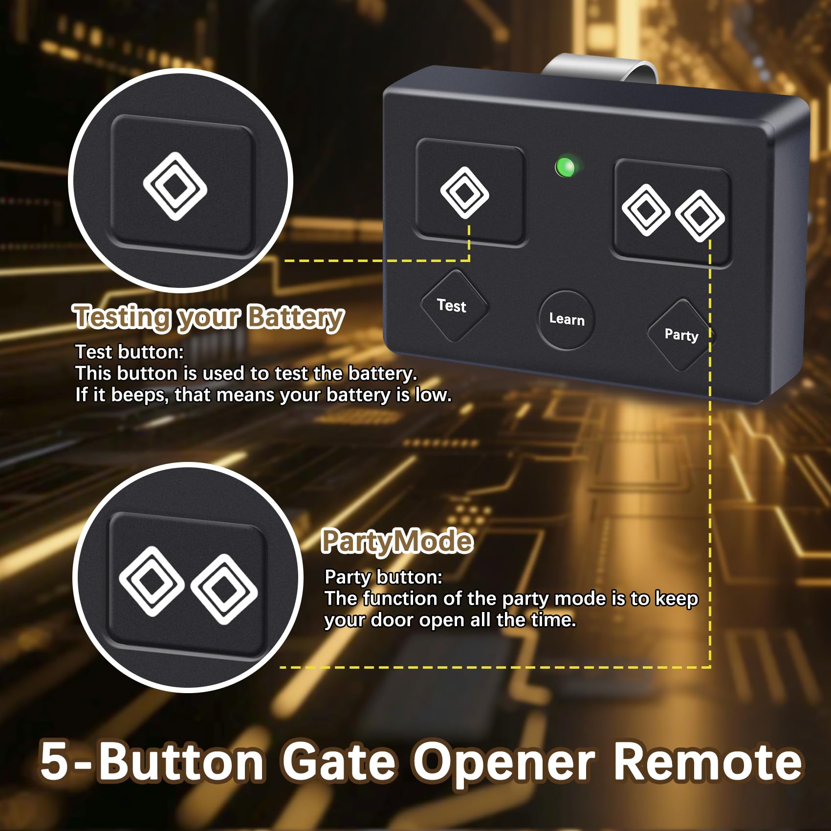 YUKGAMS upgraded chip housing close-up for better performance and longevity
